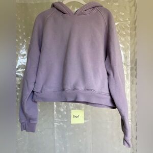 Outdoor Voices Women's Nimbus Cropped Hoodie Size Small